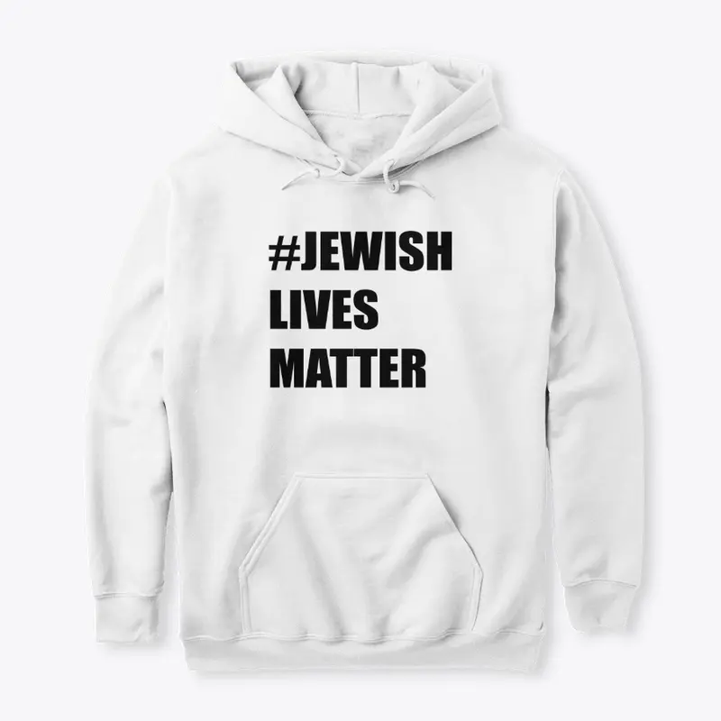 Jewish Lives Matter (Black Text)