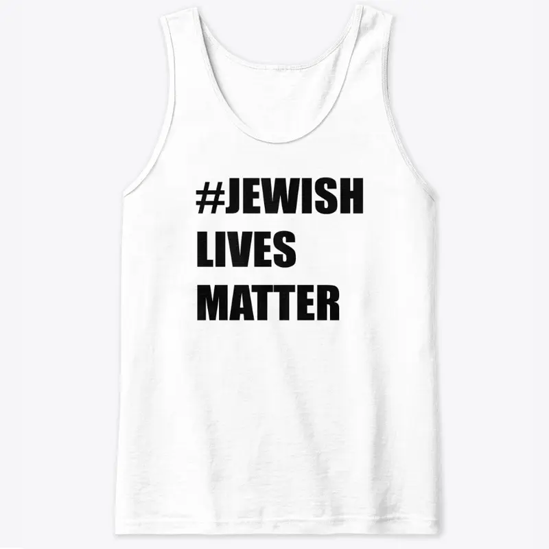 Jewish Lives Matter (Black Text)