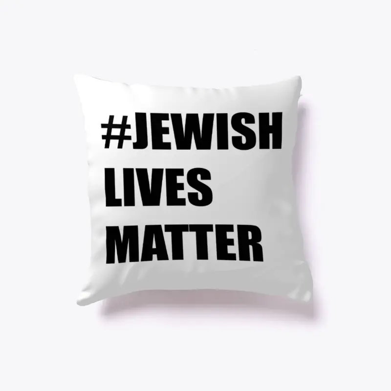 Jewish Lives Matter (Black Text)