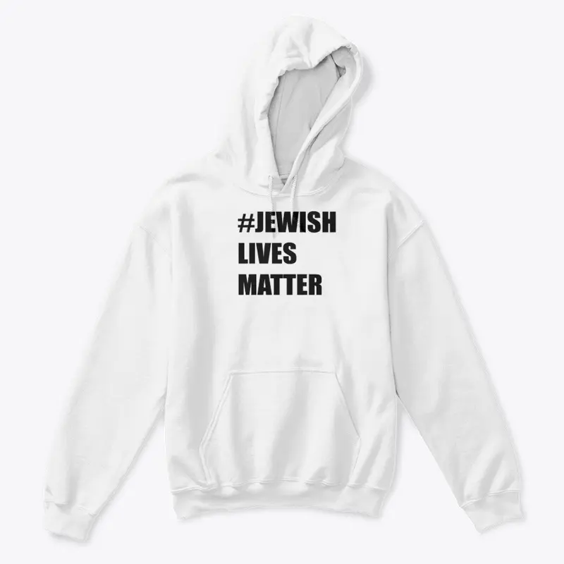 Jewish Lives Matter (Black Text)