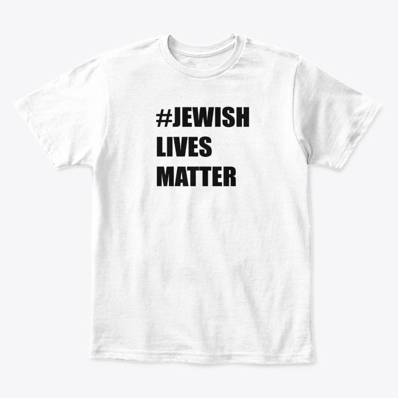 Jewish Lives Matter (Black Text)