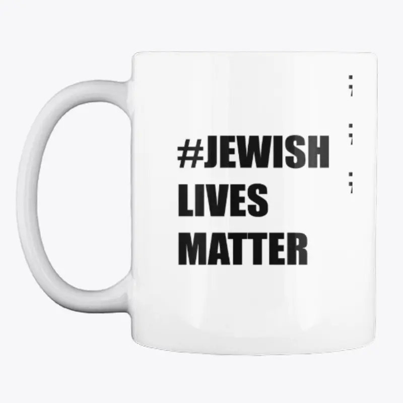 Jewish Lives Matter (Black Text)